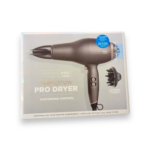Conair Infiniti Pro Flowmotion Pro Hair Dryer NWT - Picture 1 of 4